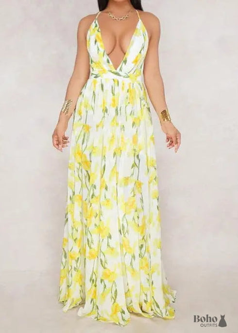 Boho Maxi Dress Zari
